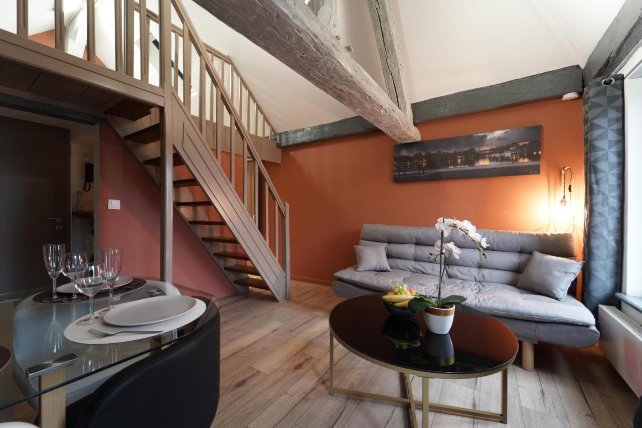 Duplex De Charme Au Coeur Historique De Metz Apartman Kültér fotó